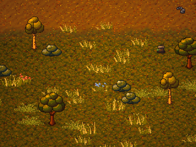 La prairie en automne